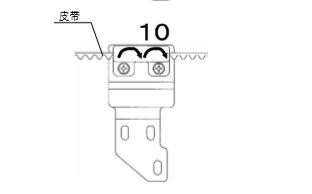 雙開玻璃自動門皮帶安裝說明 雙開玻璃自動門皮帶安裝說明
