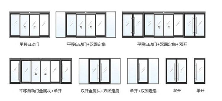 玻璃自動感應門結構 玻璃自動感應門結構